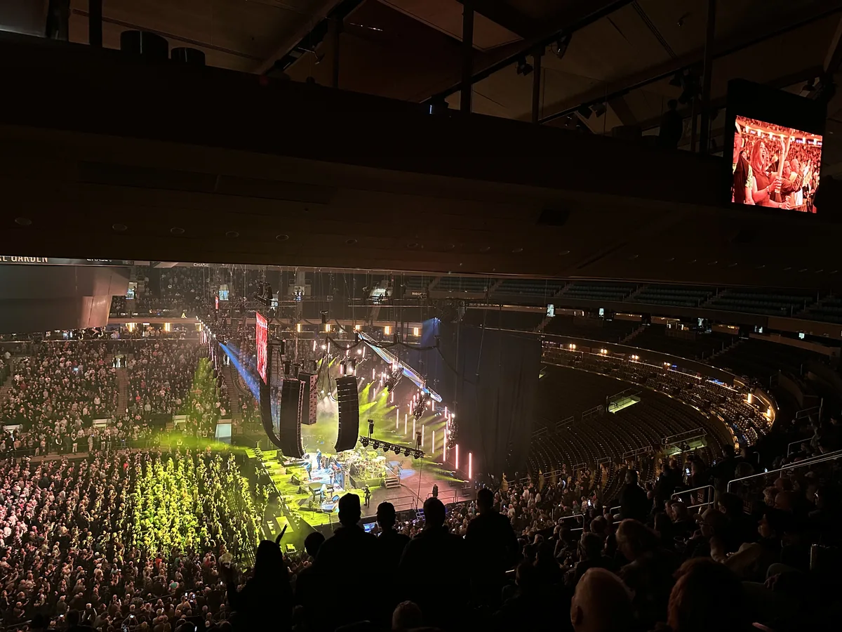 A concert at Madison Square Garden, one of the arenas on Cleo Sol's 2027 tour